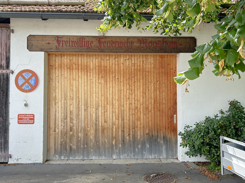 Feuerwehrhaus Moosham von außen