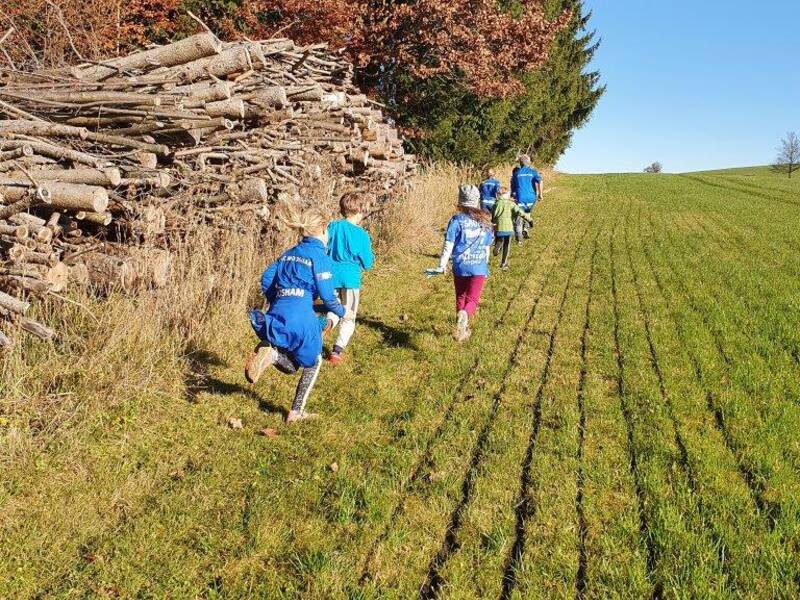 Herbstliches Lauftraining bei Schalkhofen